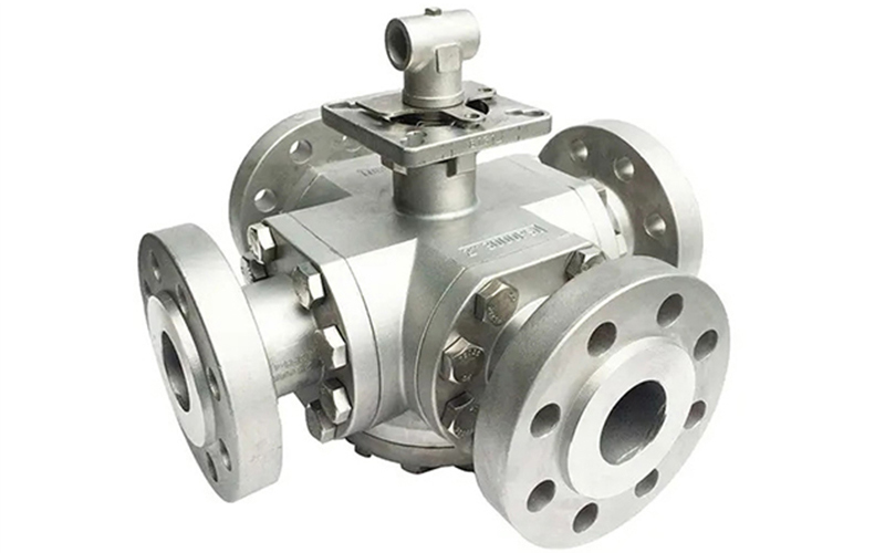 4 Way Ball Valves Stainless Steel 1 1