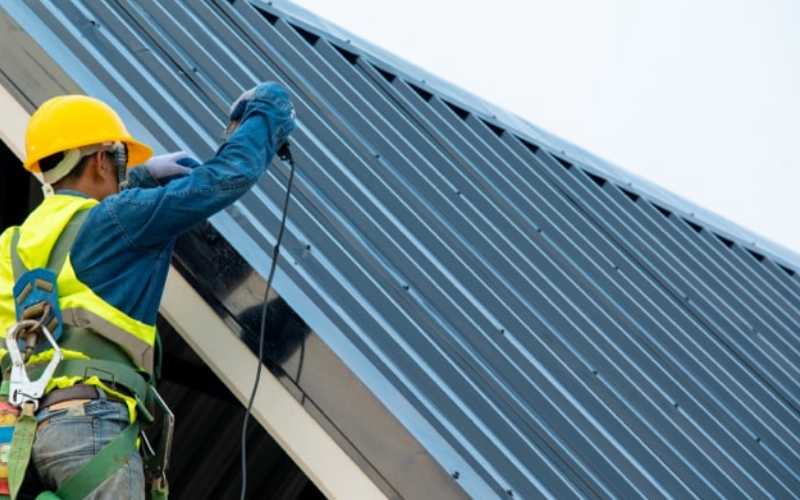 Stainles Corrugated Plate Installation